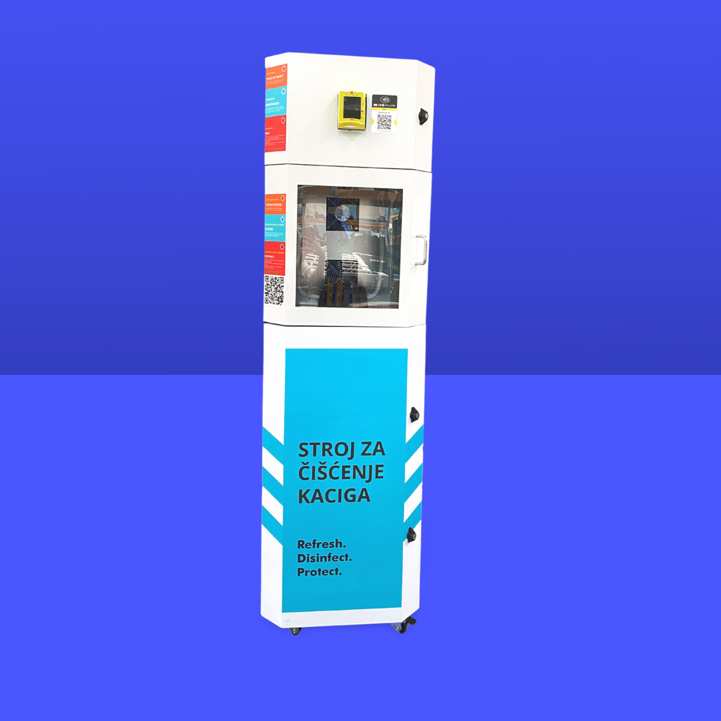 Mrs.G KASK TEMİZLEME MAKİNESİ POS ODEME SİSTEMİ İLE