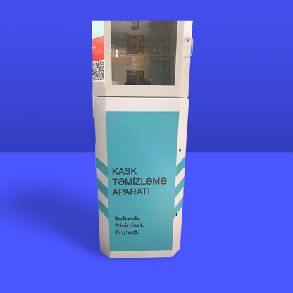 Mrs.G KASK TEMİZLEME MAKİNESİ POS ODEME SİSTEMİ İLE