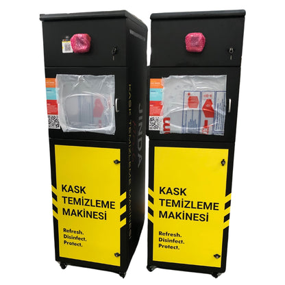 KASK TEMİZLEME MAKİNESİ NAYAX POS ODEME SİSTEMİ İLE