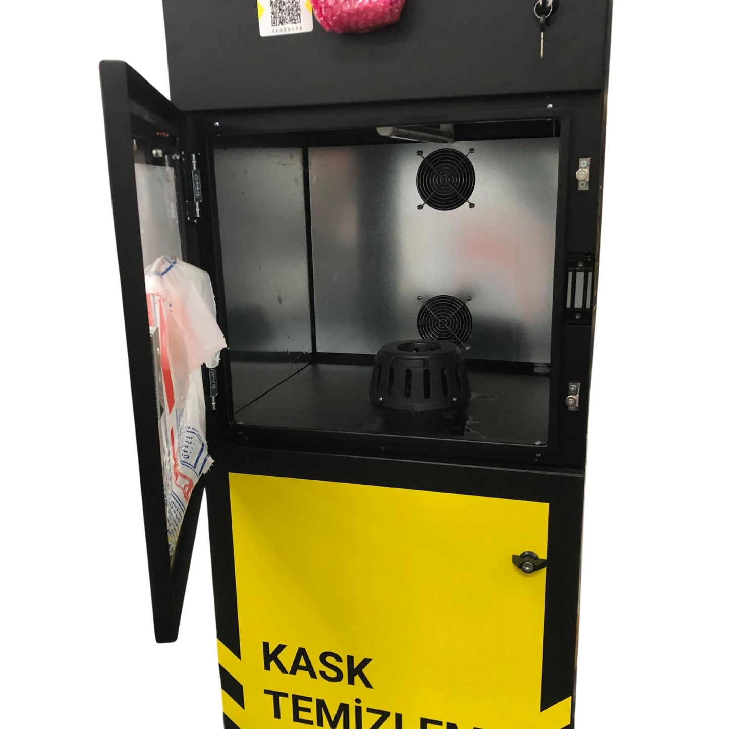 KASK TEMİZLEME MAKİNESİ NAYAX POS ODEME SİSTEMİ İLE