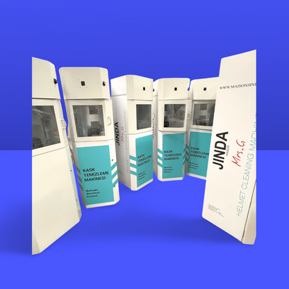 Mrs.G KASK TEMİZLEME MAKİNESİ POS ODEME SİSTEMİ İLE